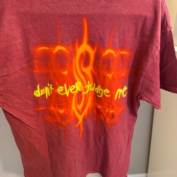 NWOT Slipknot Don't Ever Judge Me Graphic Tee - Picture 8 of 10